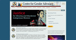 Desktop Screenshot of genderadvocacy.org