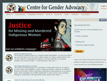 Tablet Screenshot of genderadvocacy.org